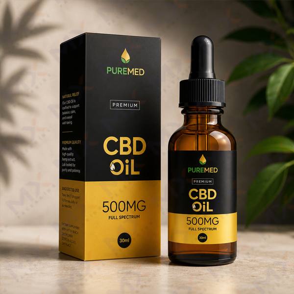 CBD Oil Boxes - view 2